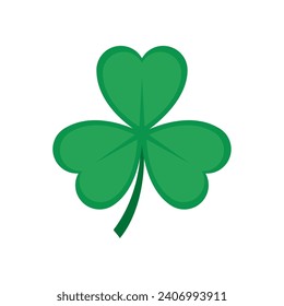 saint patricks day clover isolated