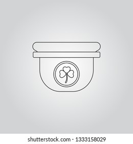 Saint Patrick's Day coins icon