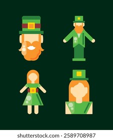 Saint Patrick's Day Collection Vector