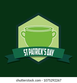 Saint patricks day design