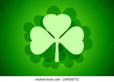 Saint Patrick's day design - abstract background