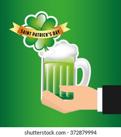 saint patricks day design, vector illustration eps10 graphic 