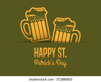 saint patricks day design, vector illustration eps10 graphic 