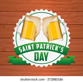 saint patricks day design, vector illustration eps10 graphic 