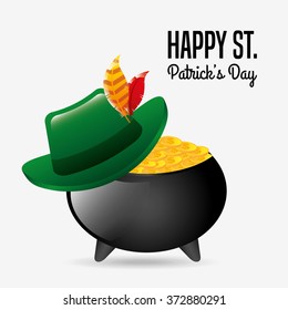 saint patricks day design, vector illustration eps10 graphic 
