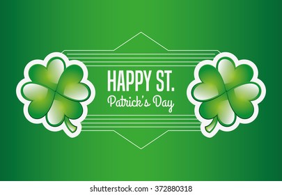 saint patricks day design, vector illustration eps10 graphic 