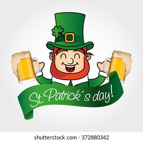 saint patricks day design, vector illustration eps10 graphic 