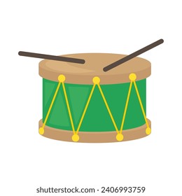 saint patricks day drum illustration
