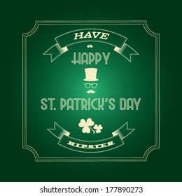 Saint Patrick's day elements suitable for advertising and promotion. Eps10 vector illustration