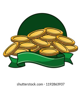 Saint patricks day emblem