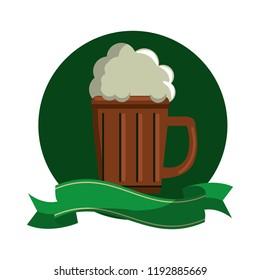 Saint patricks day emblem