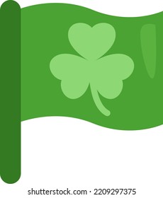 Bandera del Día del Santo Patrocinador, ilustración, vector sobre fondo blanco.