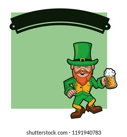 Saint patricks day frame