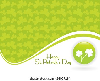 saint patrick's day green vector
