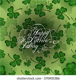 Saint Patrick`s day greeting. 