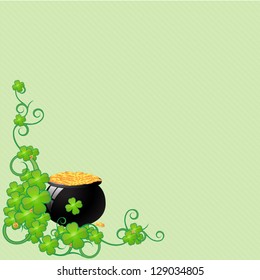 Saint Patrick's day Greeting card