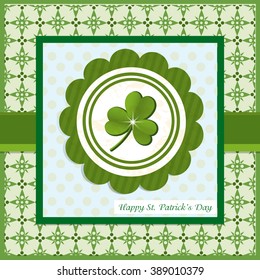 Saint Patrick's Day Greeting Card