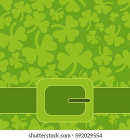 Saint Patrick's Day greeting card for you party