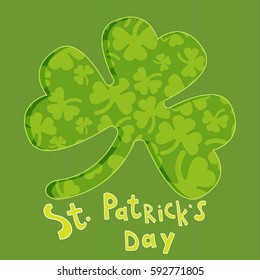 Saint Patrick's Day greeting card for you party