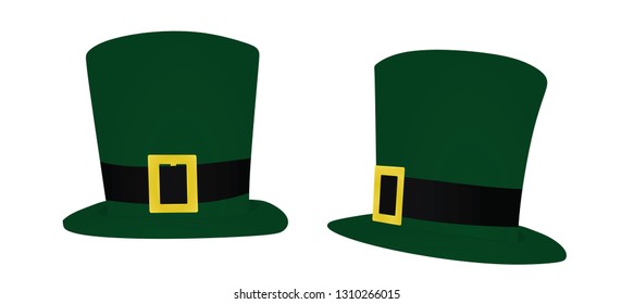 Saint Patrick's day hat. vector illustration