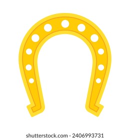 saint patricks day horseshoe illustration