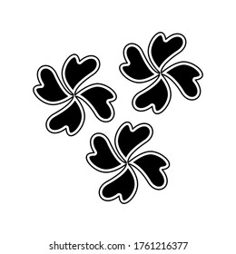 saint patrick's day icon design ,flat style trendy collection 