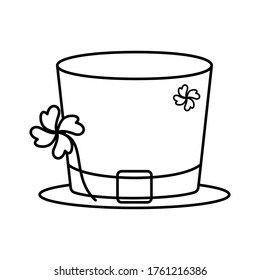 saint patrick's day icon design ,flat style trendy collection 