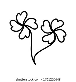 saint patrick's day icon design flat  style trendy collection 