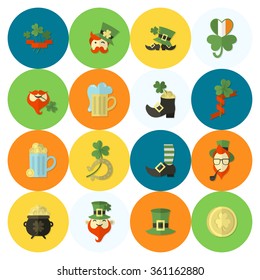 Saint Patricks Day Icon Set