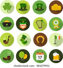 Saint Patrick's Day Icon set