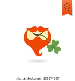 Saint Patricks Day Icon. Vector. Clean Work Minimum Points