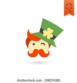 Saint Patricks Day Icon. Vector. Clean Work Minimum Points
