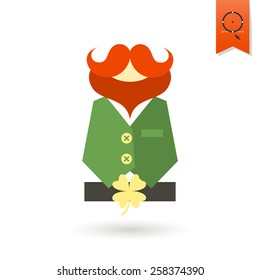 Saint Patricks Day Icon. Vector. Clean Work Minimum Points