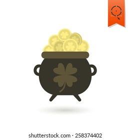 Saint Patricks Day Icon. Vector. Clean Work Minimum Points