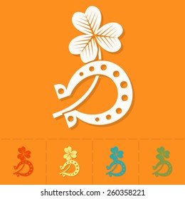 Saint Patrick's Day Icon. Vector. Clean Work Minimum Points.