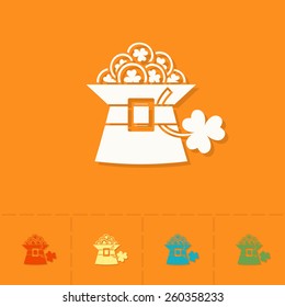 Saint Patrick's Day Icon. Vector. Clean Work Minimum Points.