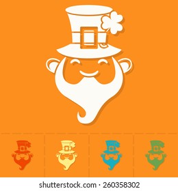 Saint Patrick's Day Icon. Vector. Clean Work Minimum Points.