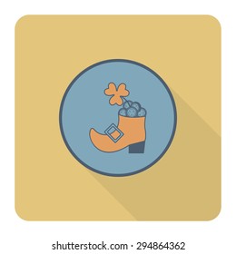 Saint Patricks Day Icon. Vector. Clean Work Minimum Points