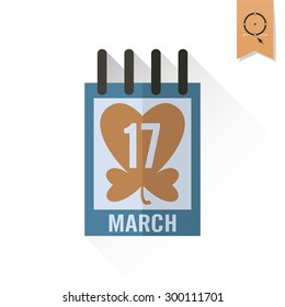 Saint Patricks Day Icon. Vector. Clean Work Minimum Points