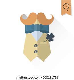 Saint Patricks Day Icon. Vector. Clean Work Minimum Points