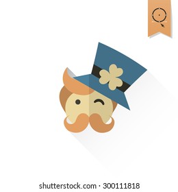 Saint Patricks Day Icon. Vector. Clean Work Minimum Points