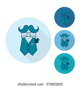 Saint Patricks Day Icon. Vector. Clean Work Minimum Points