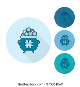 Saint Patricks Day Icon. Vector. Clean Work Minimum Points