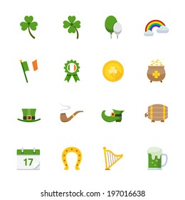 Saint Patricks Day Icons