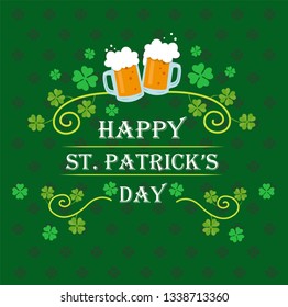 Saint Patrick's Day Illustration Concept. eps 10 