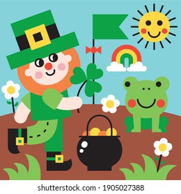 Saint patrick's day. Illustration vector