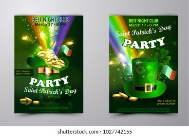 Saint Patricks Day Invitation Card Design