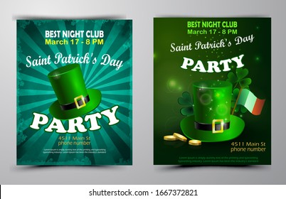 Saint Patricks Day Invitation Card Design