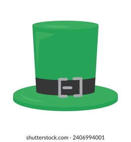 saint patricks day leprechaun hat illustration