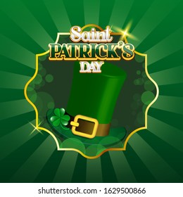 Saint Patrick's Day leprechaun's Hat